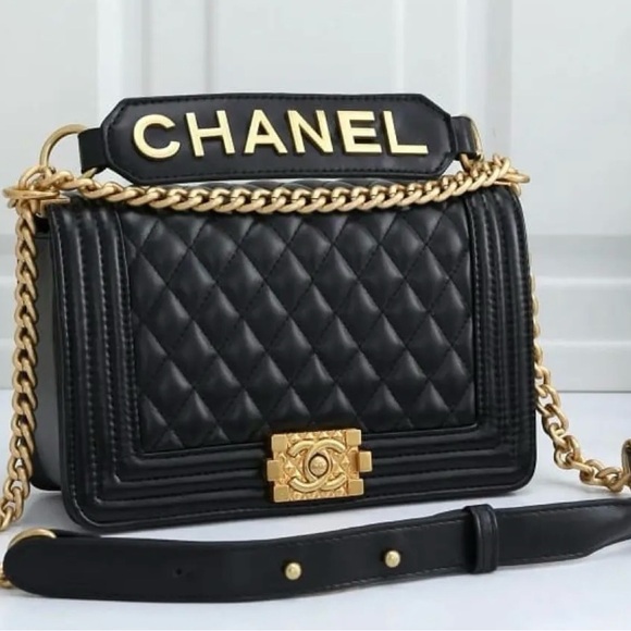 CHANEL Handbags - Chanel Boy leather crossbody bag
Great  condition, Black, Leather